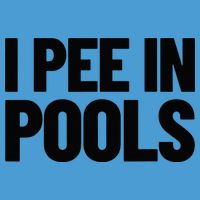 I Pee In Pools Funny Vacation Humor Swimming I Pee In Pools Tie Dye Hoodie