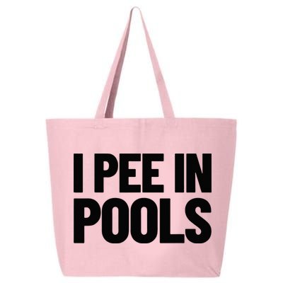 I Pee In Pools Funny Vacation Humor Swimming I Pee In Pools 25L Jumbo Tote