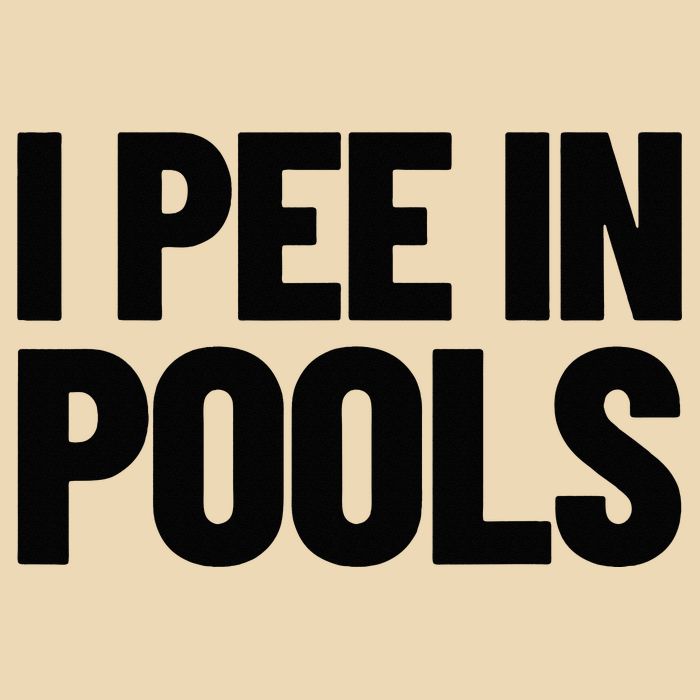 I Pee In Pools Funny Vacation Humor Swimming I Pee In Pools Bag