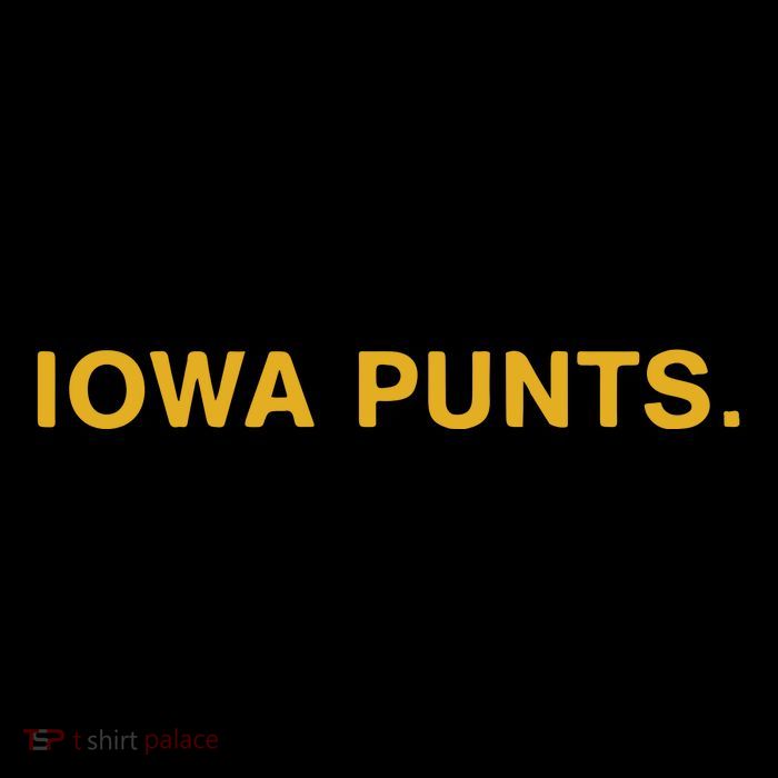 Iowa Punts Button