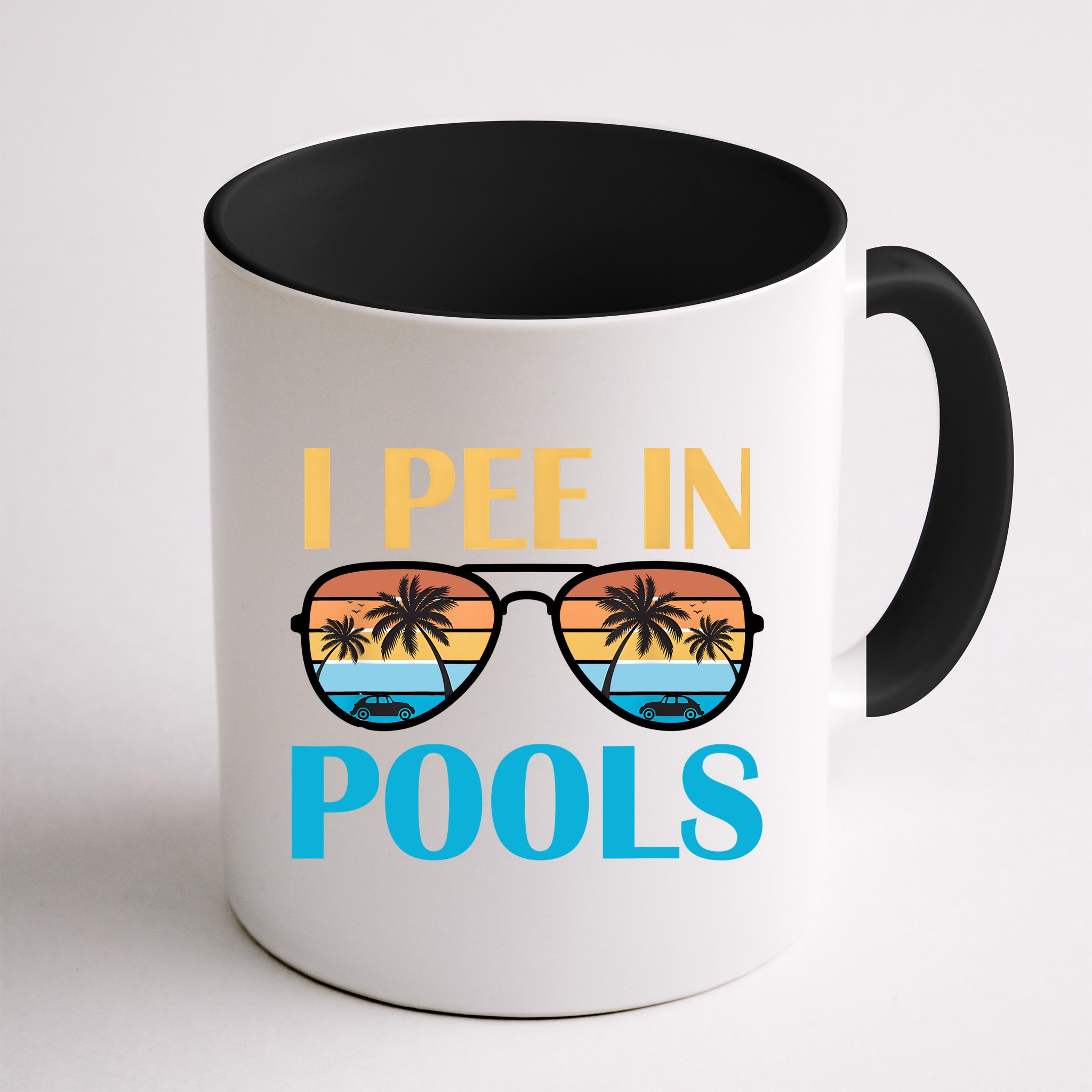 I Pee In Pools Funny Jokes Sarcastic Sayings Mug