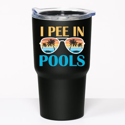 I Pee In Pools Funny Jokes Sarcastic Sayings Tumbler