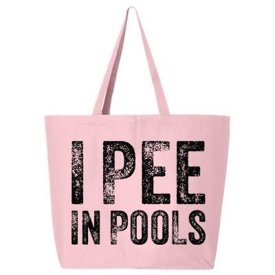 I Pee In Pools Funny Quote Saying Summer Vacation Party 25L Jumbo Tote
