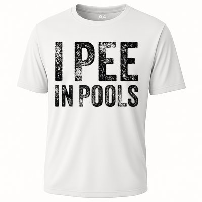 I Pee In Pools Funny Quote Saying Summer Vacation Party Performance Shirt