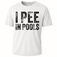I Pee In Pools Funny Quote Saying Summer Vacation Party Performance Shirt
