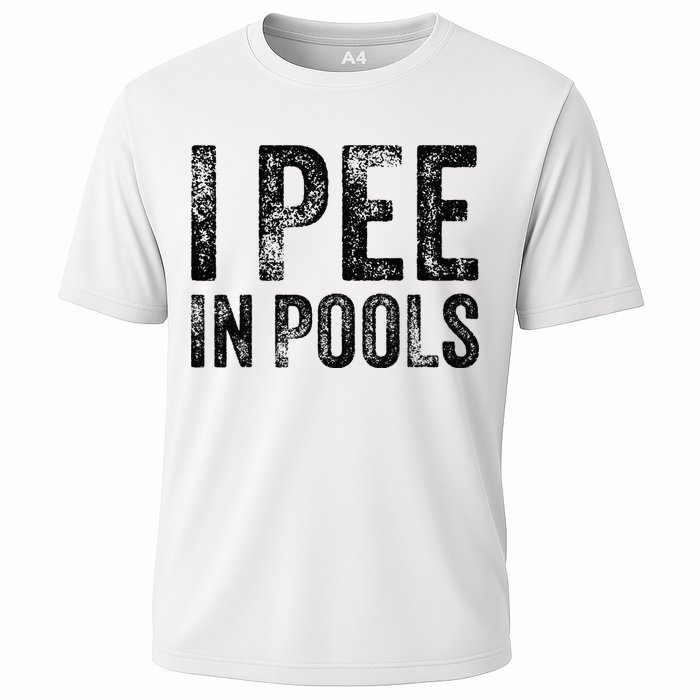 I Pee In Pools Funny Quote Saying Summer Vacation Party Performance Shirt