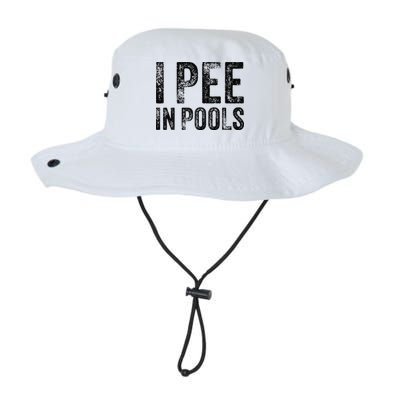 I Pee In Pools Funny Quote Saying Summer Vacation Party Bucket Hat
