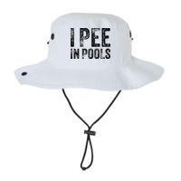 I Pee In Pools Funny Quote Saying Summer Vacation Party Bucket Hat