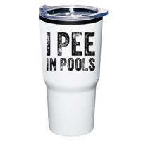 I Pee In Pools Funny Quote Saying Summer Vacation Party Tumbler