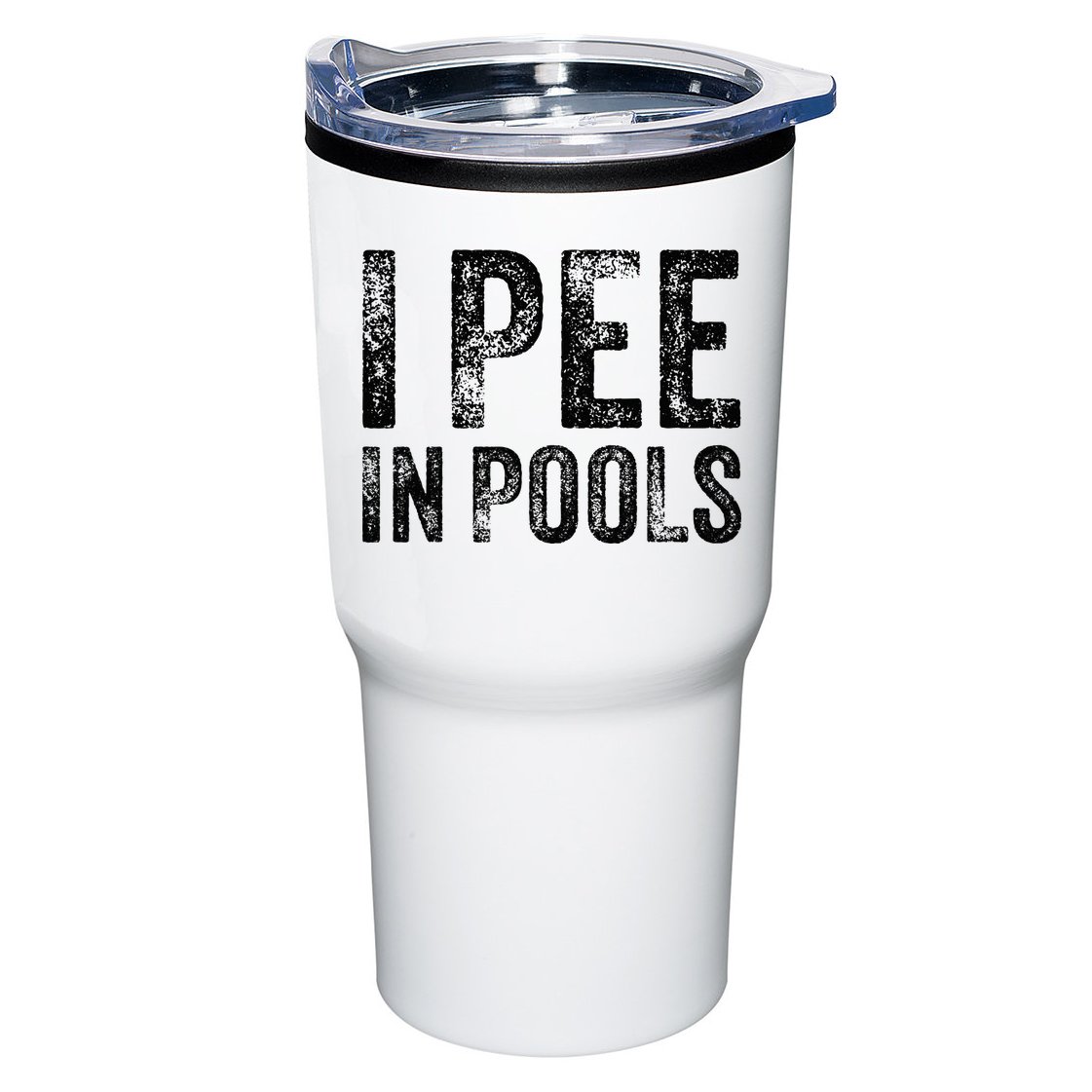 I Pee In Pools Funny Quote Saying Summer Vacation Party Tumbler