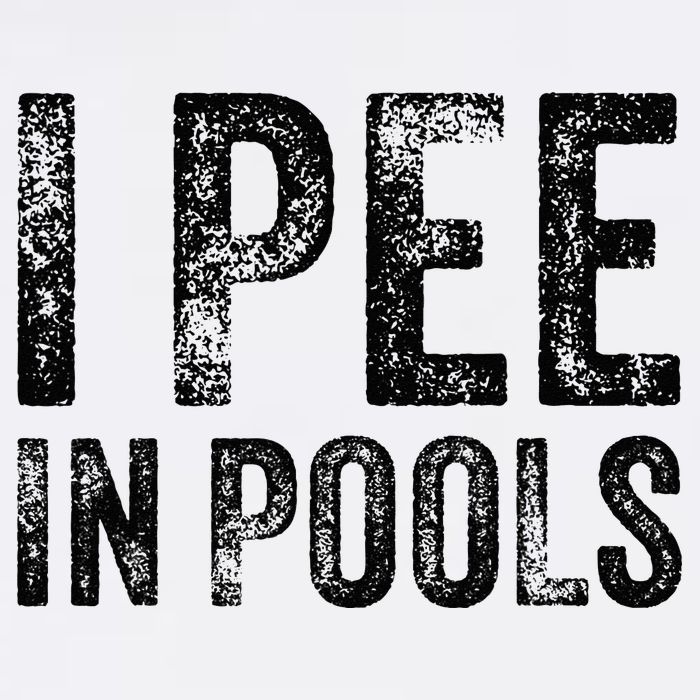 I Pee In Pools Funny Quote Saying Summer Vacation Party Wool Snapback Cap