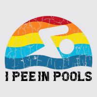 I Pee In Pools Funny Swimmer Swimming Coach Player Womens Funnel Neck Pullover Hood