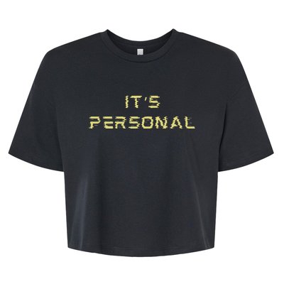 Its Personal Bella+Canvas Jersey Crop Tee