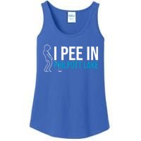 I Pee In The Philpott Lake Funny Camping Humor Camper Gift Ladies Essential Tank