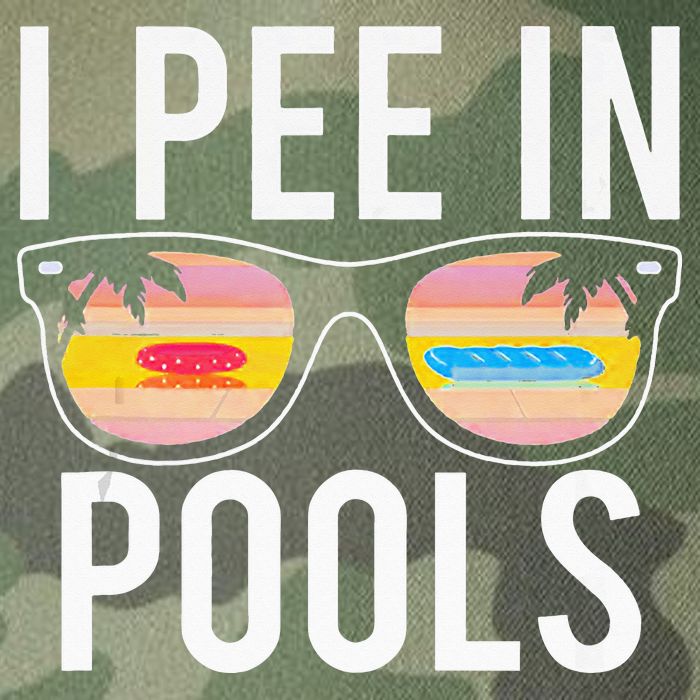 I Pee In Pools Legacy Tie Dye Trucker Hat
