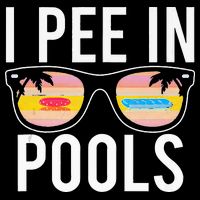 I Pee In Pools Performance Shirt