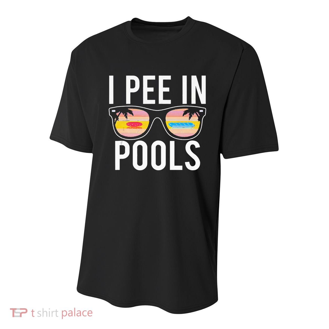 I Pee In Pools Youth Performance Sprint T-Shirt