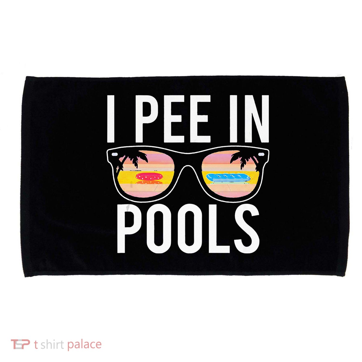 I Pee In Pools Microfiber Hand Towel
