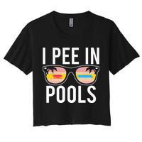 I Pee In Pools Crop Top
