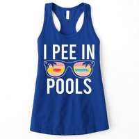 I Pee In Pools Womens Tank Top