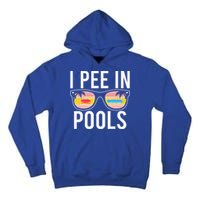 I Pee In Pools Tall Hoodie