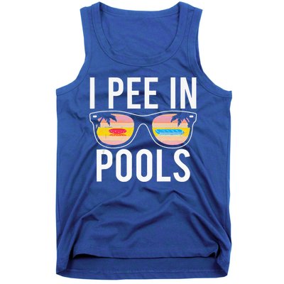 I Pee In Pools Tank Top