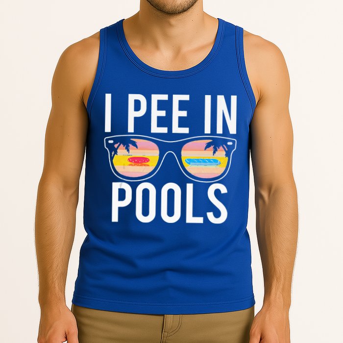 I Pee In Pools Tank Top