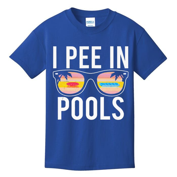 I Pee In Pools Kids T-Shirt