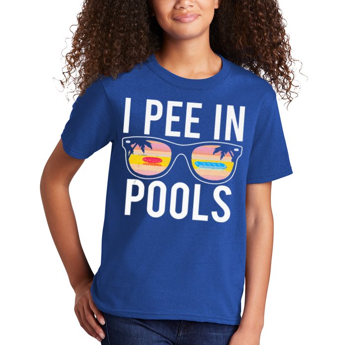 I Pee In Pools Kids T-Shirt