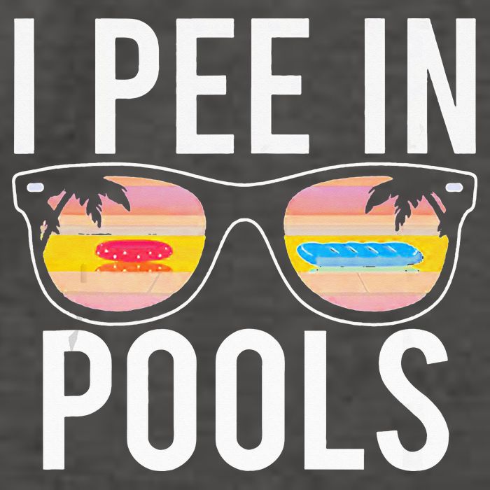 I Pee In Pools Vector Backpack