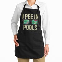 I Pee In Pools Glasses Summer Vacation Funny Apron