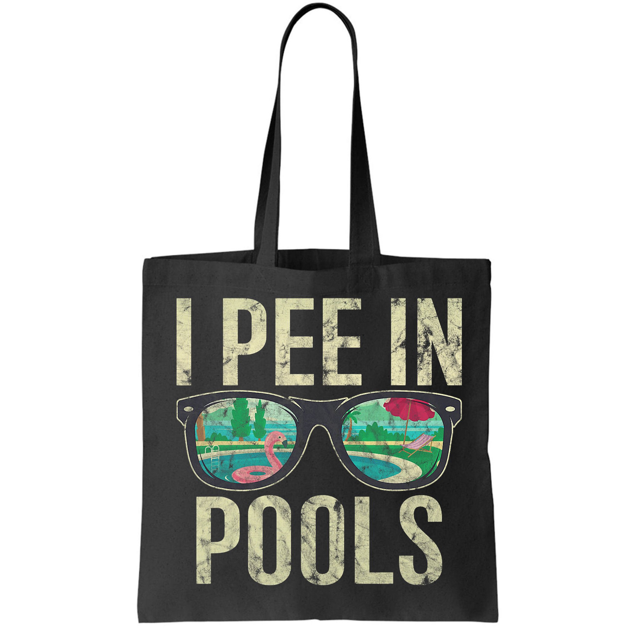 I Pee In Pools Glasses Summer Vacation Funny Bag