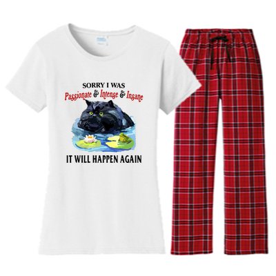 Intense Passion Women's Flannel Pajama Set