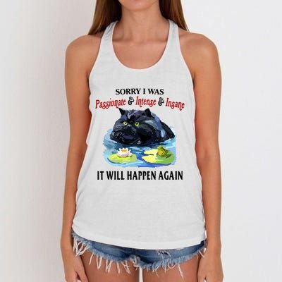 Intense Passion Women's Knotted Racerback Tank