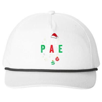 IM Peace I Come In Peace Funny Matching Couple Christmas Snapback Five-Panel Rope Hat