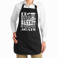 It Puts It In The Basket Disc Golf Player Disc Golfer Apron
