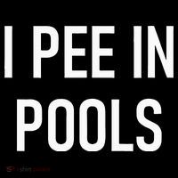 I Pee In Pools Funny Jokes Sarcastic Sayings Tie Dye Hoodie