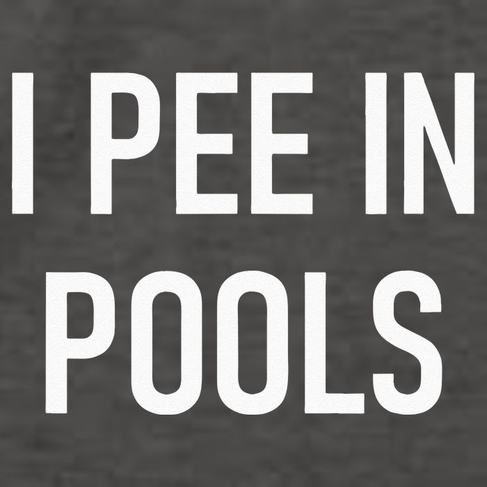 I Pee In Pools Funny Jokes Sarcastic Sayings Vector Backpack