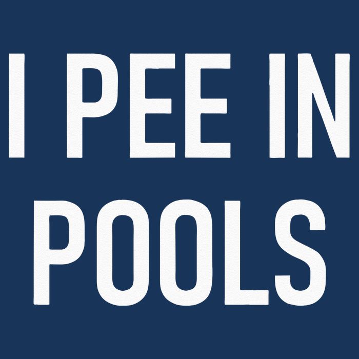 I Pee In Pools Funny Jokes Sarcastic Sayings Infant Baby Jersey Bodysuit