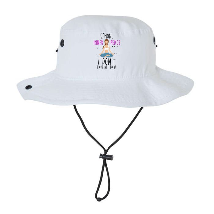 Inner Peace I Don't Have All Day Funny Yoga Legacy Cool Fit Booney Bucket Hat