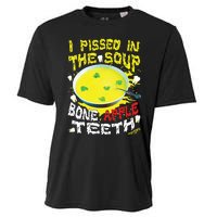 I Pissed In The Soup Bone Apple Teeth Cooling Performance Crew T-Shirt