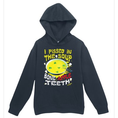 I Pissed In The Soup Bone Apple Teeth Urban Pullover Hoodie