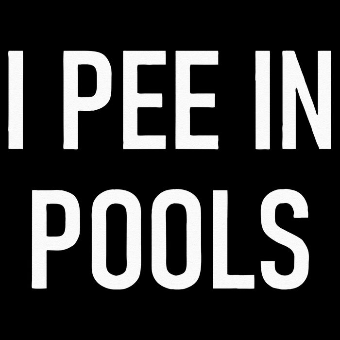 I Pee In Pools Funny Jokes Sarcastic Sayings Tall T-Shirt