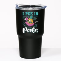 I Pee In Pools Swimming Joke Peeing In Public Pools Tumbler