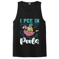 I Pee In Pools Swimming Joke Peeing In Public Pools PosiCharge Competitor Tank