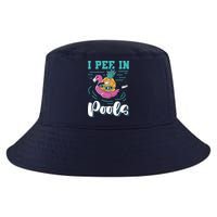 I Pee In Pools Swimming Joke Peeing In Public Pools Cool Comfort Performance Bucket Hat