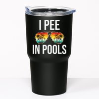 I Pee In Pools Funny Sarcastic Sayings Swim Swimmer Vacation Tumbler
