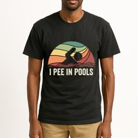 I Pee In Pools Swimming Swim Vacation I Pee In Pools Tall T-Shirt