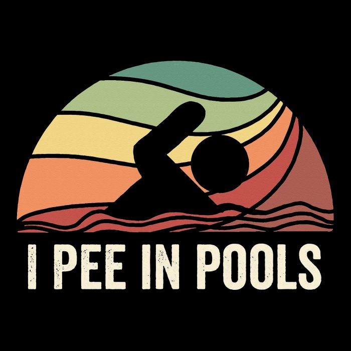I Pee In Pools Swimming Swim Vacation I Pee In Pools Bucket Hat