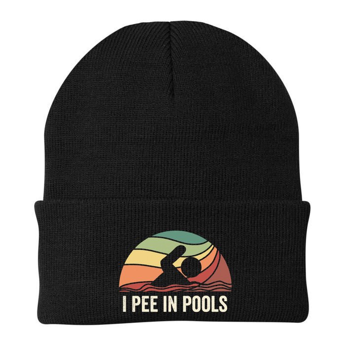 I Pee In Pools Swimming Swim Vacation I Pee In Pools Beanie